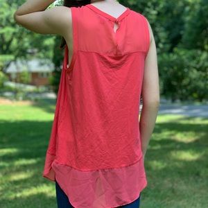 Red Vince Camuto Tank Top